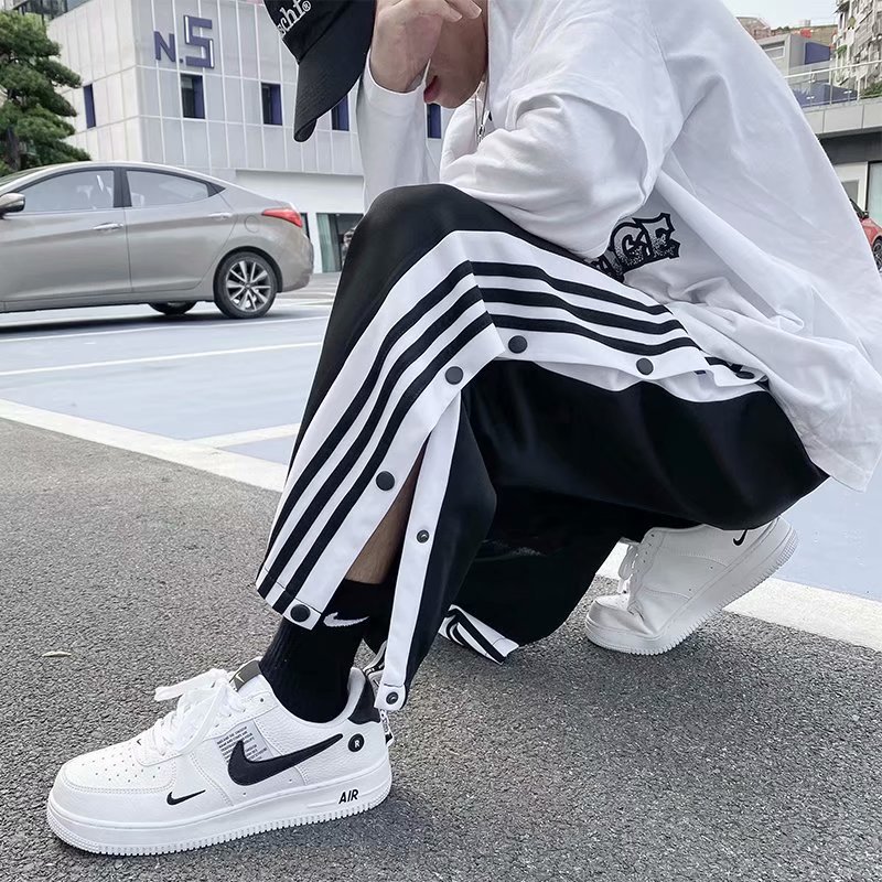 American Style Full-breasted Pants Basketball Sports Pants Boys Straight Loose Training Summer Thin Casual Pants Trend