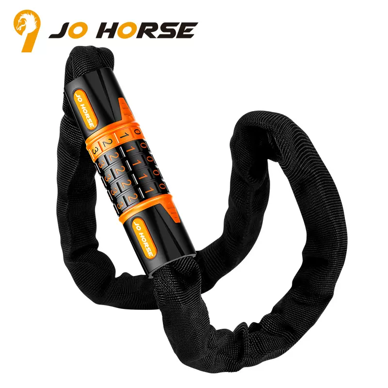 自行车锁五位密码锁山地车公路车钢丝锁摩托车钢丝锁骑行装备