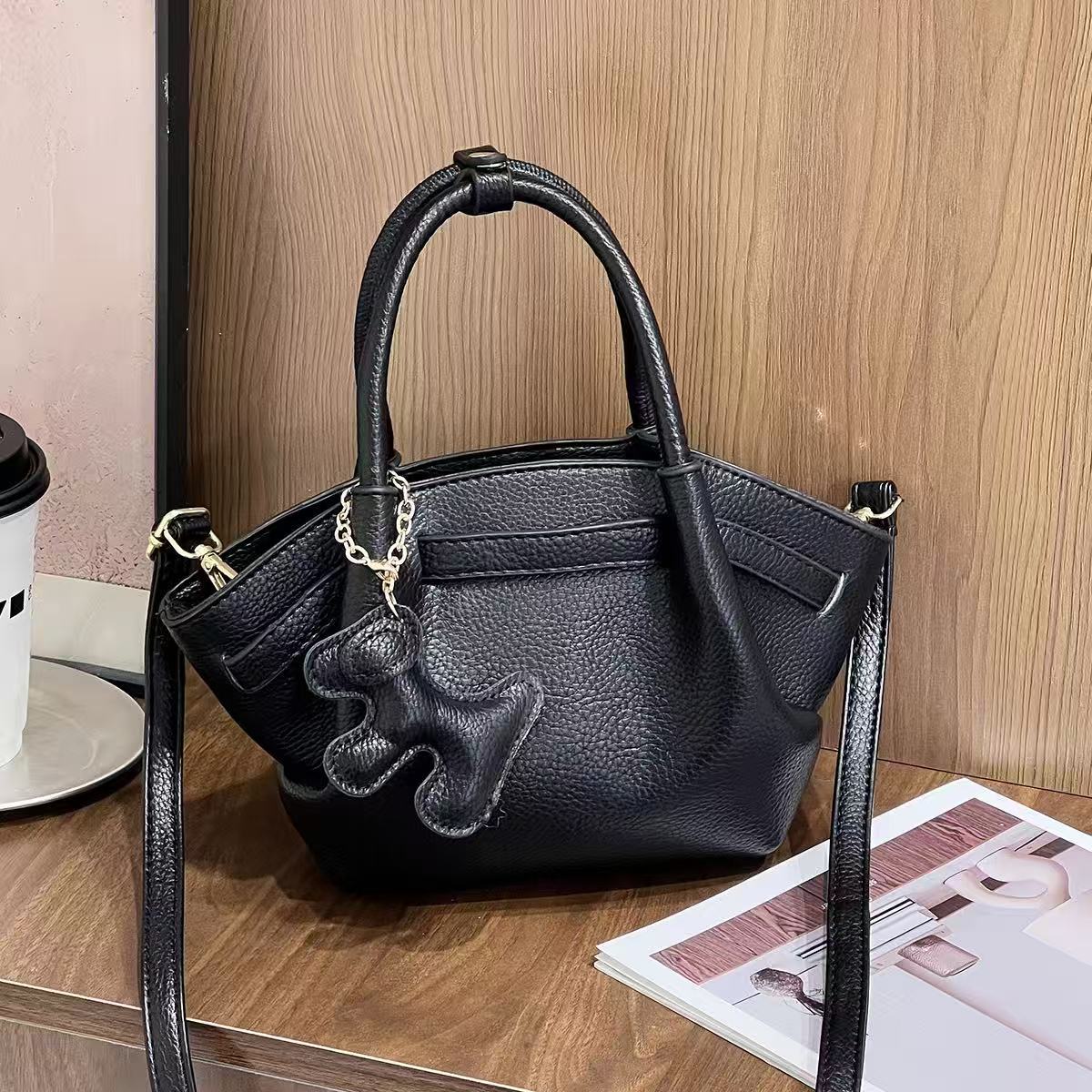 Bolso de mano simple de color sólido, bolso de moda, bolso de bolsillo, bolso de hombro, bolso de mochila, bolsas transfronterizas