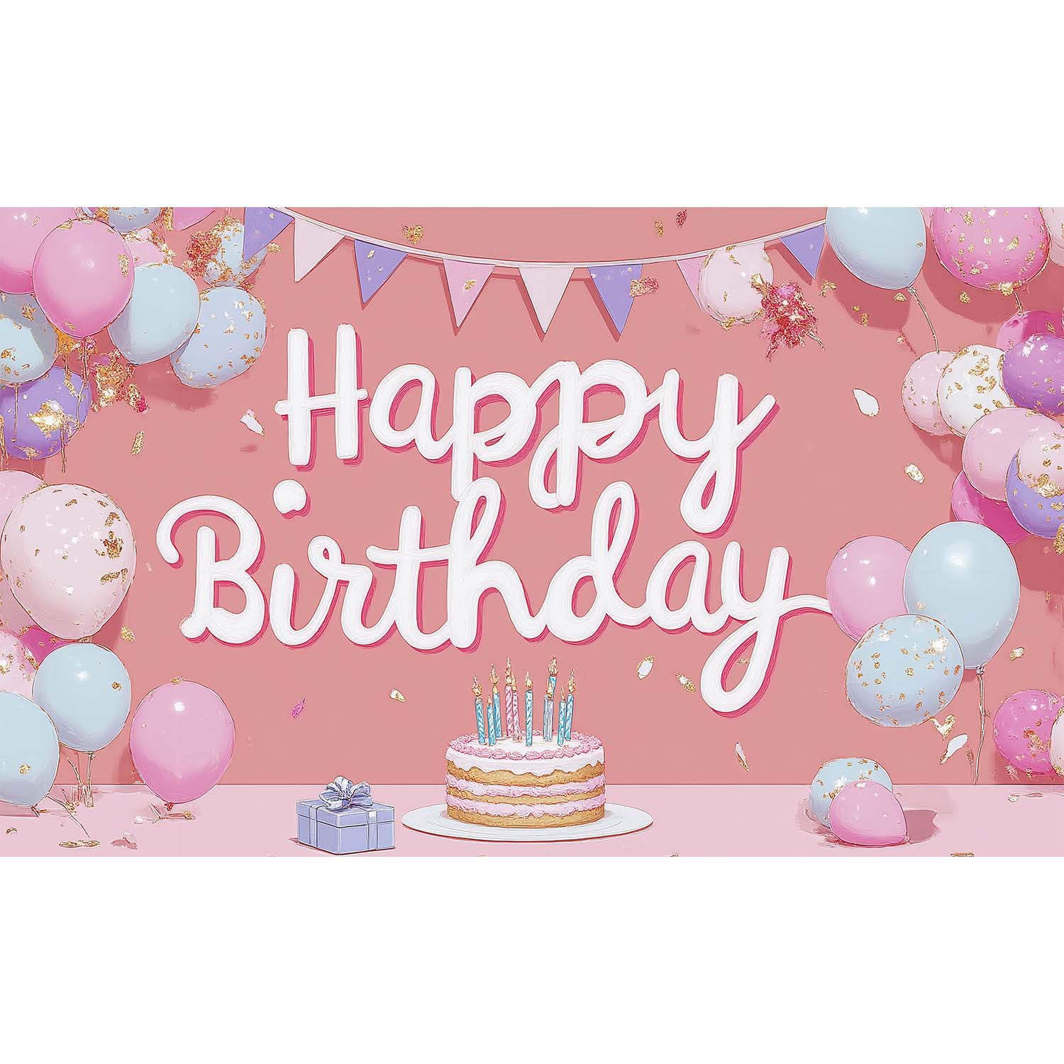 생일 배경 천 15