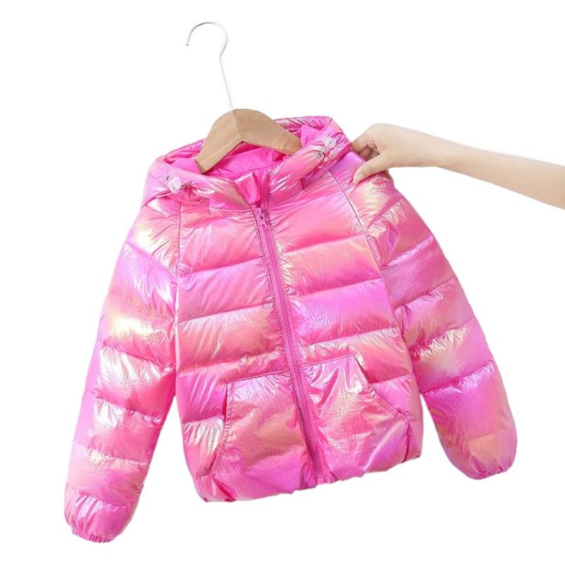 Nuevo otoño e invierno abrigo de algodón acolchado para niños abrigo de algodón acolchado de estilo coreano abrigo colorido para niñas entrega de una pieza de moda