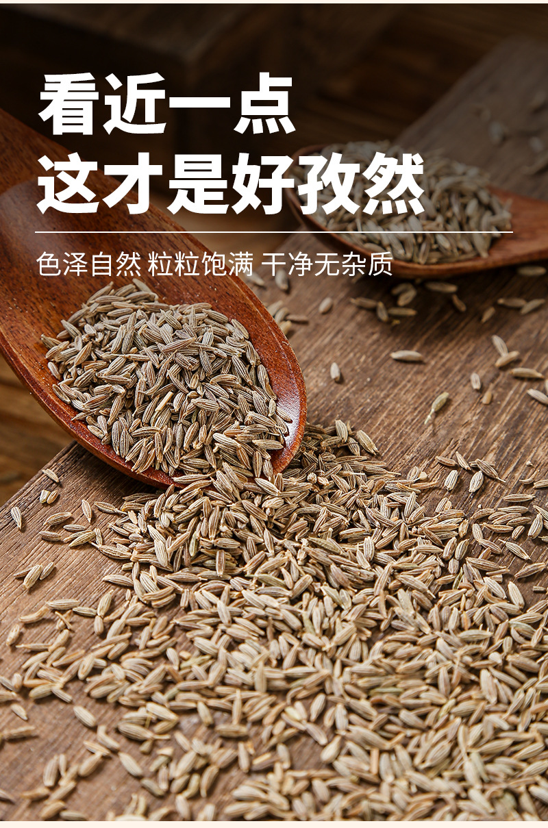 Cumin Seeds (Cuminum cyminum) — Dried Whole Spice for BBQ & Culinary Blends key features