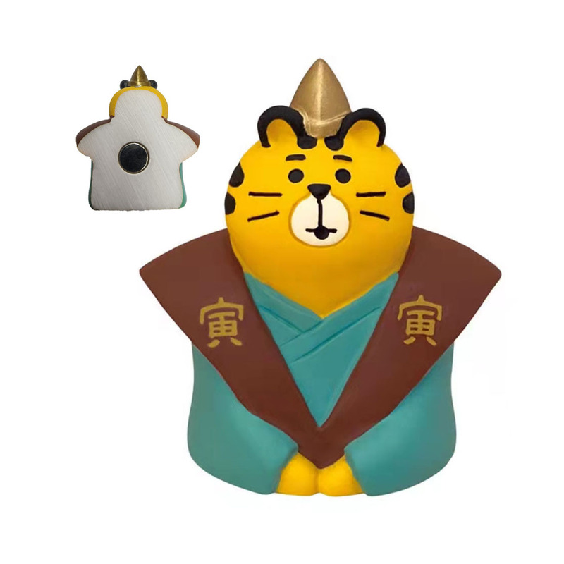 日本猫冷蔵庫マグネット DIY 磁気食品おもちゃ冷蔵庫メッセージステッカー樹脂シミュレーション食品冷蔵庫マグネット強力な吸引|undefined