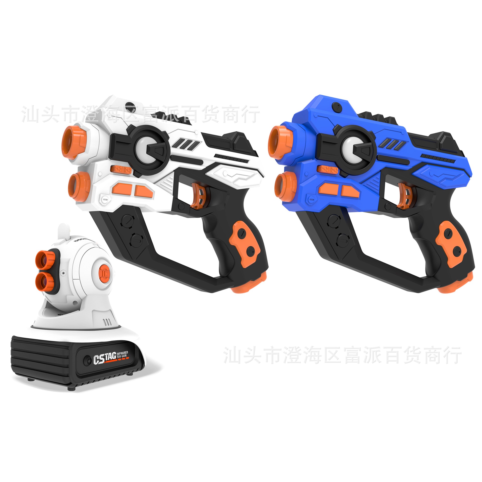 Proyección de inducción láser infrarroja eléctrica transfronteriza para niños, proyección de inducción de pistola láser interactiva CS en vivo, juguete