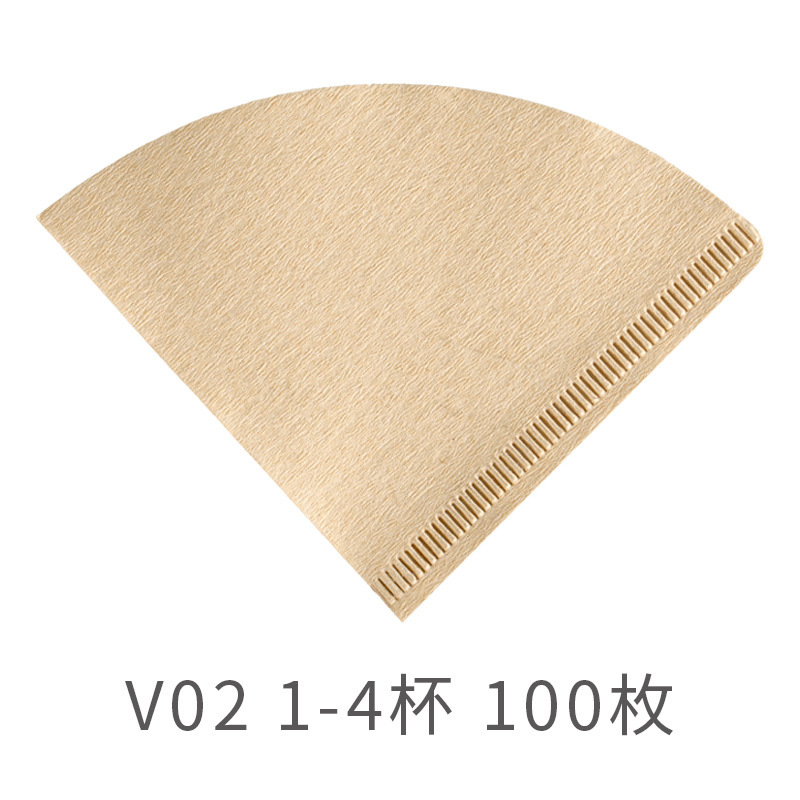 家庭用コーヒーろ紙v60ろかろ紙ドリップ式テーパー繊維原パドル漂白ろ紙ケーキカップ|undefined
