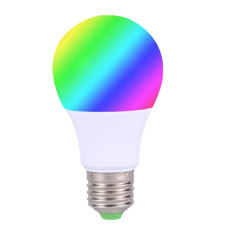 Фабричная световая шаровая лампа с пузырьками RGB, LED, 220В, цветные световые пузырьки, управление шаром, умная светодиодная лампа пузырьков RGBW белый свет E27