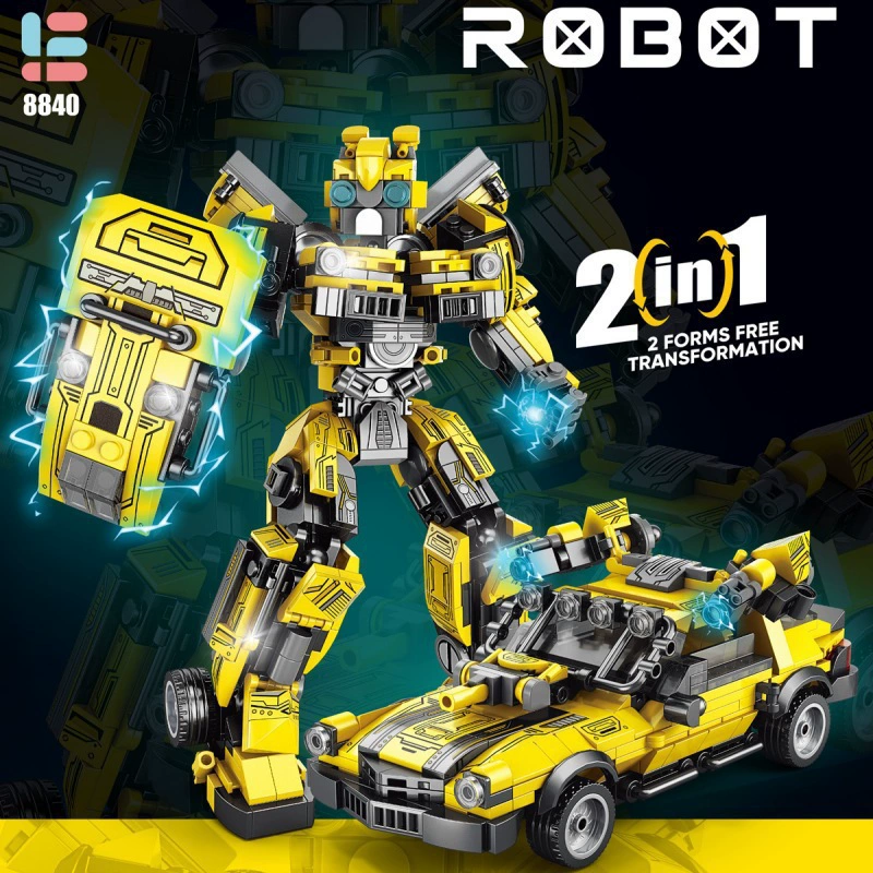 Lego, transformer, toy car, constructor for boys, King Kong, Birthday gift