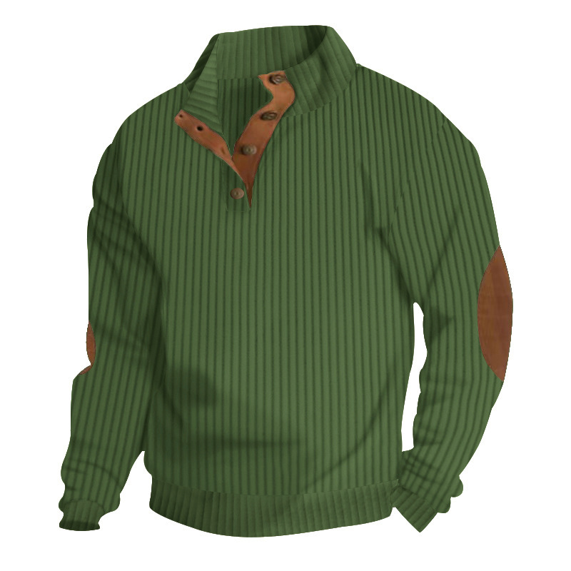 Nuevo Europa y los Estados Unidos transfronterizos primavera y otoño chaqueta de hombre de alta calidad chaqueta casual de moda camiseta de manga larga chaqueta caliente