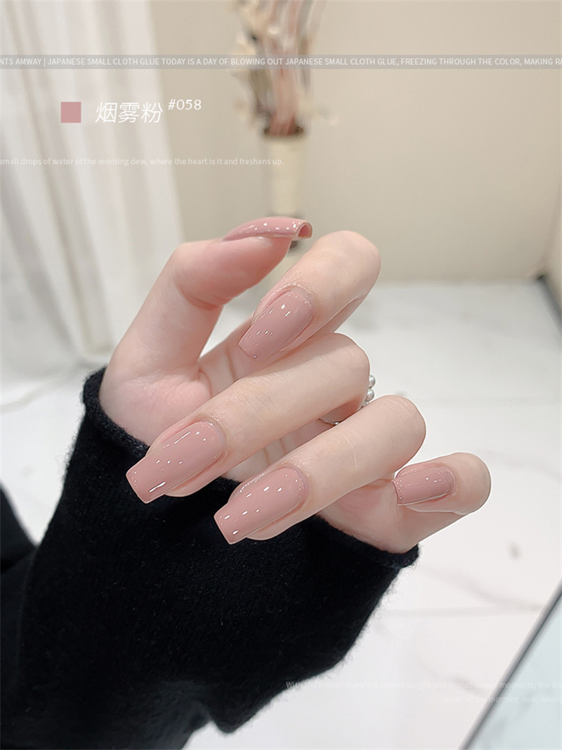 KaSi fototerapia Esmalte de uñas pegamento 2023 nueva primavera y el verano popular blanco lechoso nude rojo cereza salón especial