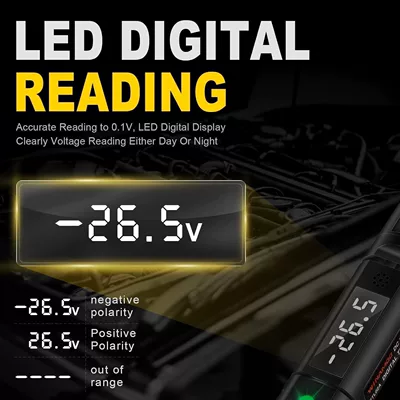 Other Car Modifications Digital Display Voltage Circuit