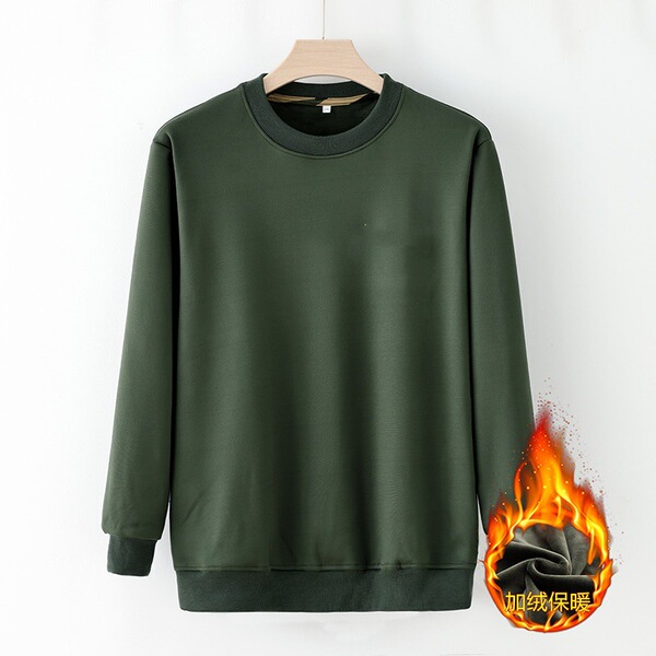 Demi-season elastic keep warm sweatshirt