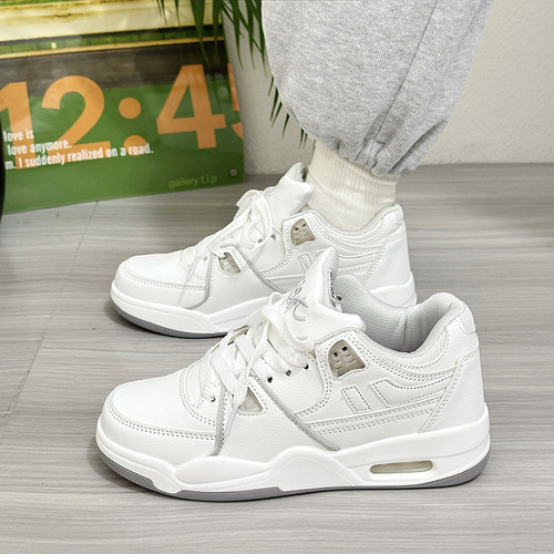 ins street photography spring  new versatile dad shoes couple Hong Kong style casual air cushion running sneakers for men and women
