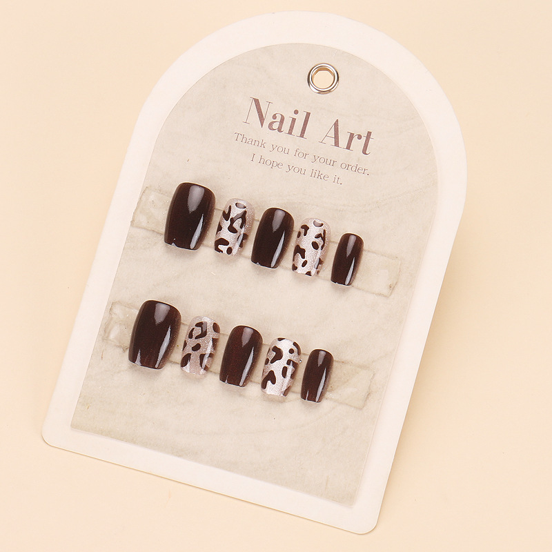 BY1862 보라색과 노란색 접착제 스타일