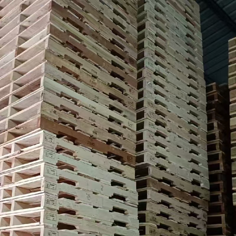 重庆木托盘熏蒸托盘四面叉车免熏蒸实木物流栈板防潮垫子包装仓板