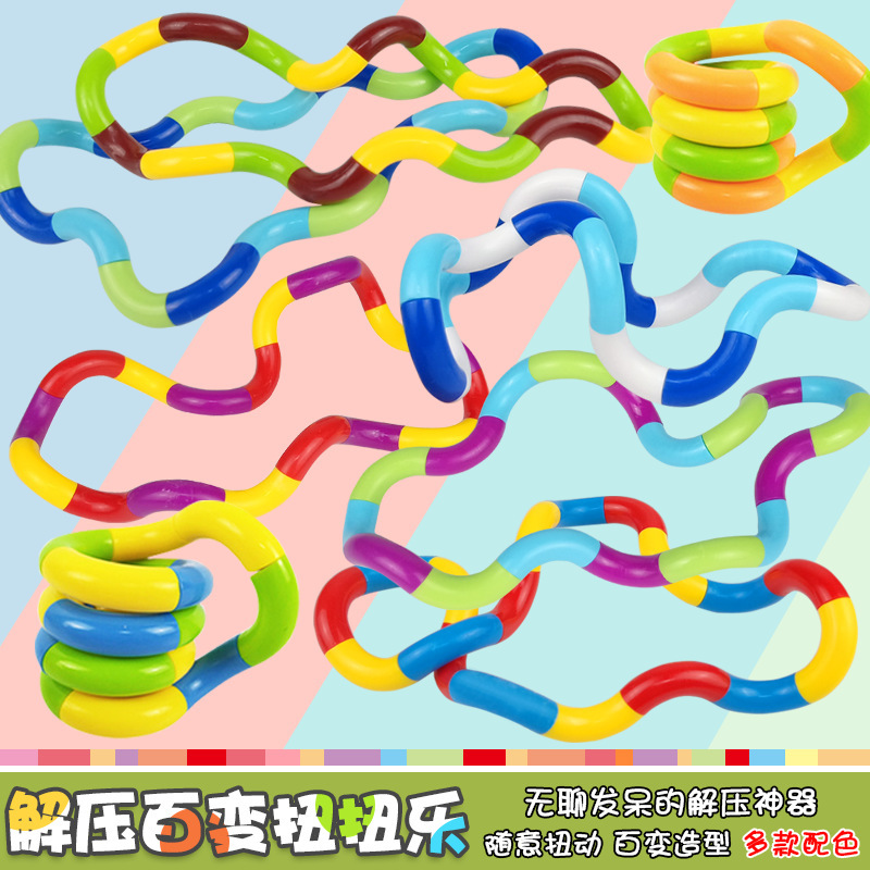 Carefully Selected Versatile Twist Ropes, Twist Rings, Winding Toys, Stress-Relief Toys for Adults to Relieve Boredom and Vent Stress