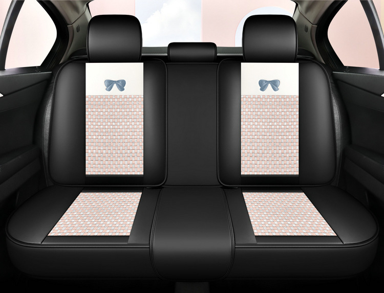 24 years CAR new wholesale seat cushion full foreskin ice silk cute cartoon car seat cushion four seasons universal seat cover