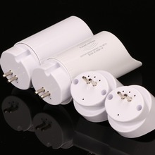 雷达感应椭圆T8转T5感应LED驱动电源灯头灯座G5电源堵头