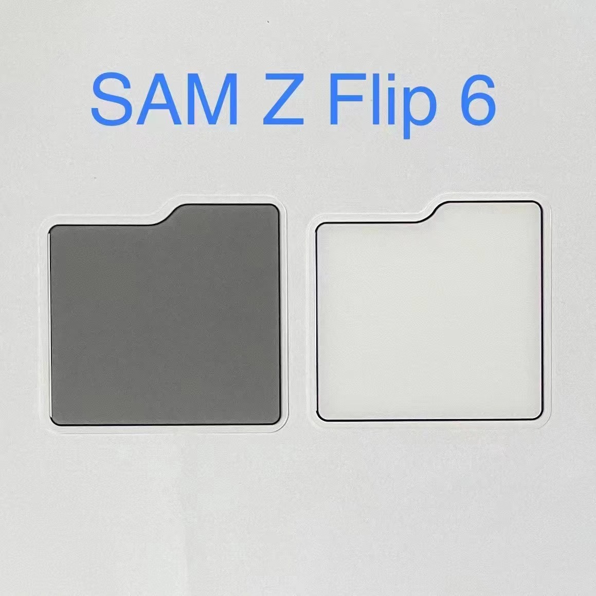 Aplicable a Samsung ZFold6 pantalla de película trasera de teléfono móvil HD versión reducida de película templada cubierta de pantalla completa vidrio templado