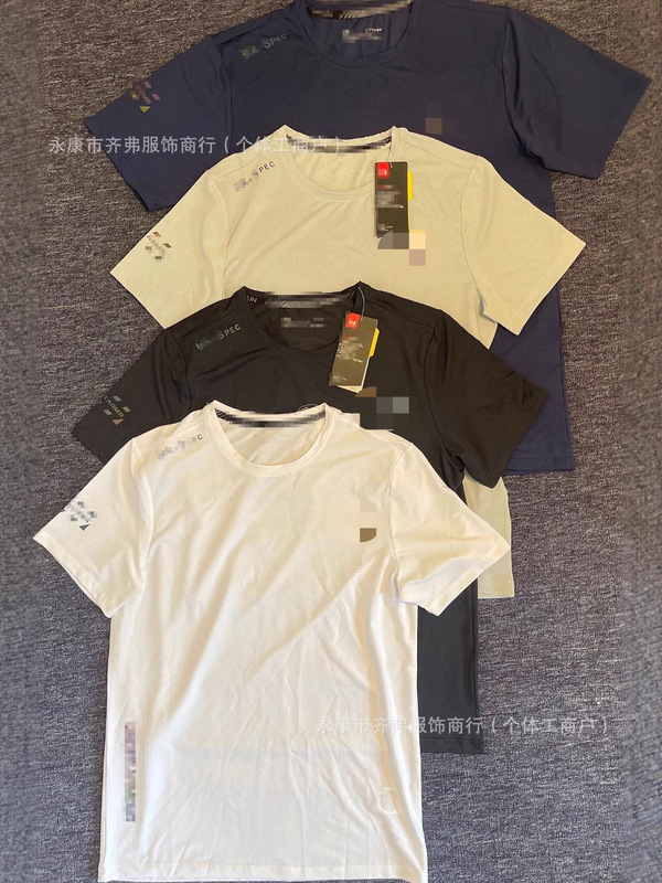 夏用速乾メンズTシャツ半袖アイスシルク通気性ランニングフィットネスゆったりスポーツカジュアルトップス通気性速乾|undefined