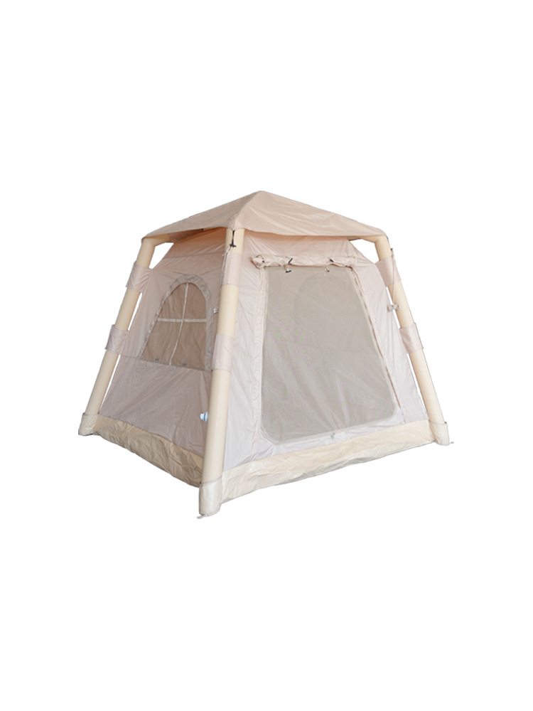 Camping al aire libre, picnic, carpa inflable, camping, juego familiar portátil, instalación gratuita, tienda inflable de 4.6 ㎡