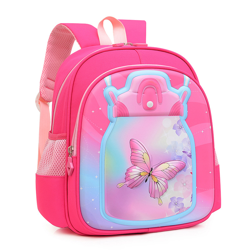 Mochila escolar para niños 4-8 años de edad mochila de jardín de infantes de gran capacidad impermeable Primer Grado mochila de dinosaurio mochila de estudiante de escuela primaria