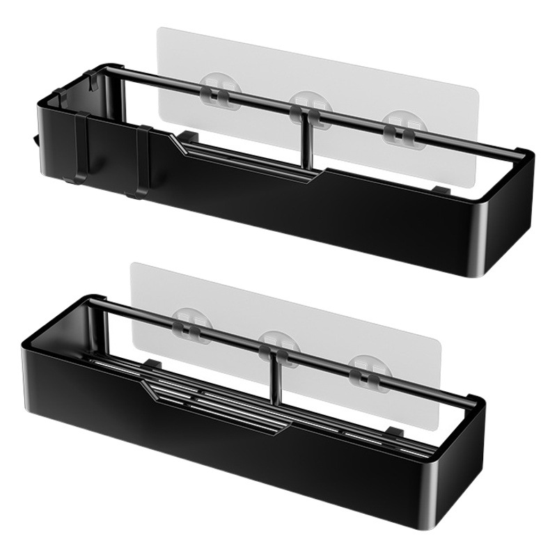 Estante de almacenamiento de baño sin perforar colgar en la pared inodoro baño estante de almacenamiento estante de la ducha estante de almacenamiento