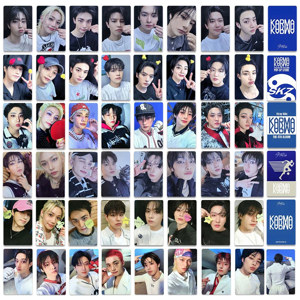 Альбом STRAY KIDS KARMA периферийная фотокарта ограниченная карта HOORAY альбомная карта SKZ специальная фотокарта