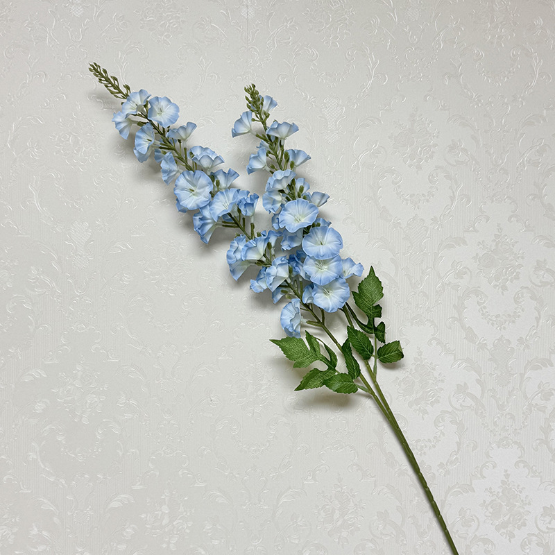 파란색