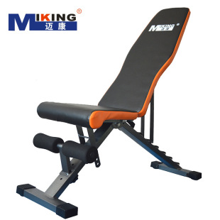Factory direct professional dumbbell stool folding installation-free fitness chair home supine board indoor fitness equipment wholesale