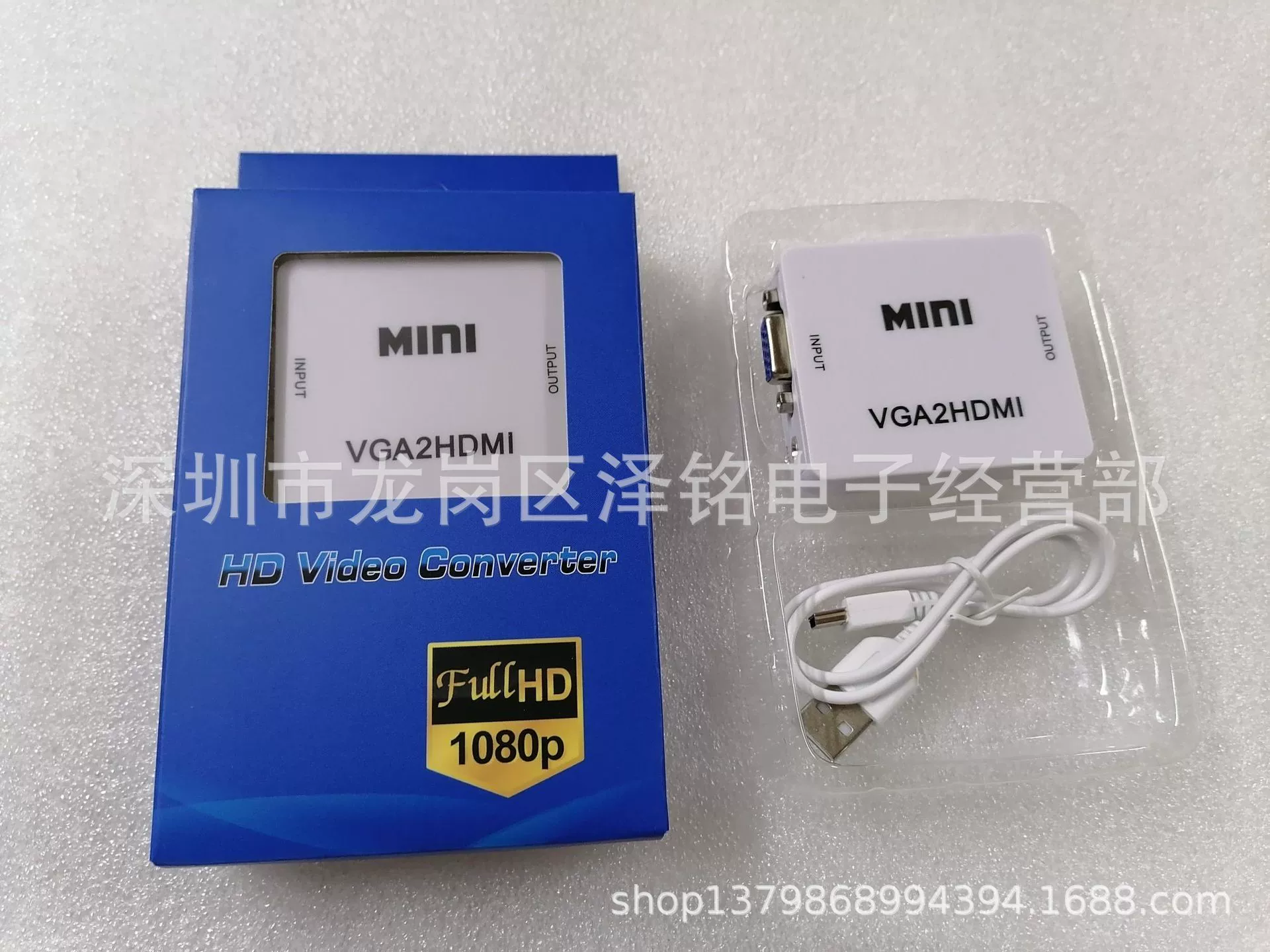 Мини VGA на HDMI конвертер с аудио мини VGA to HDMI конвертер