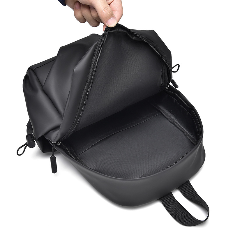 Amazon invierno nueva mochila de cuero suave para hombres casuales viajes de negocios mochila de viaje ligera mochila escolar al por mayor