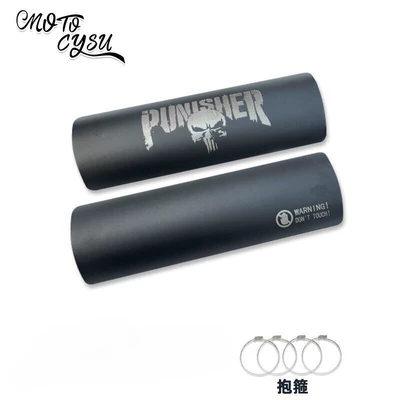 Suitable for Loncin Voge: Motorcycle exhaust pipe - cu250punisherstainless-steel