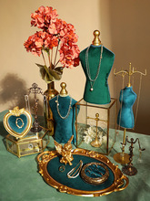 饰品展示架复古人形模特耳环架珠宝收纳店铺柜台陈列展示道具