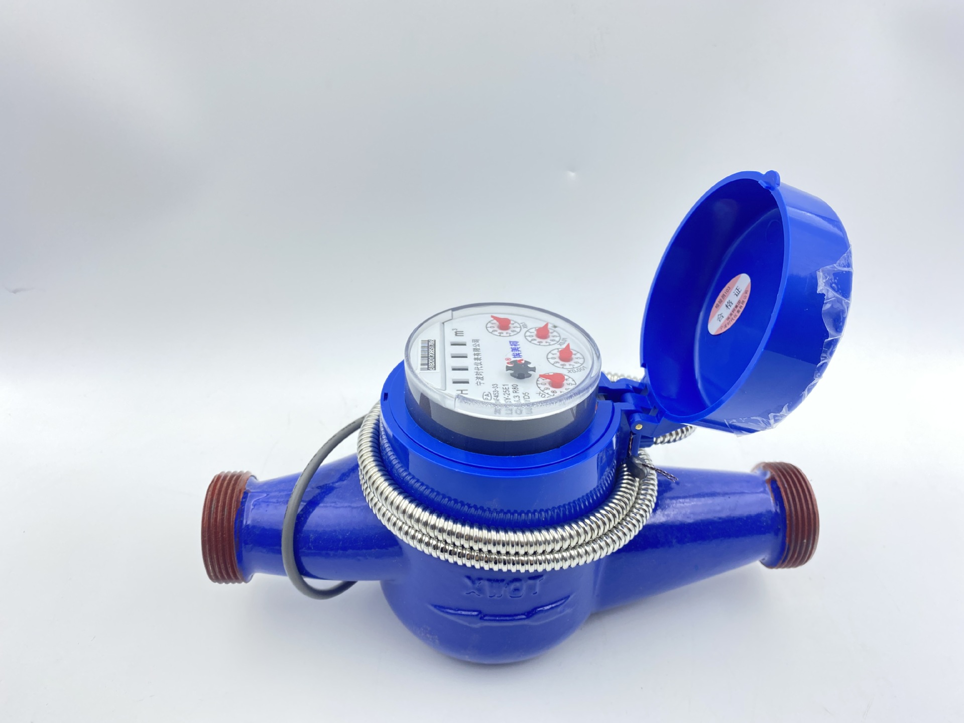 dn15/25/35光电直读卧式冷水表 家用水表公称通径15-250冷水表