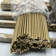 东莞h62国标小铜条现货批发 实心可折弯黄铜条手工环保DIY小黄铜