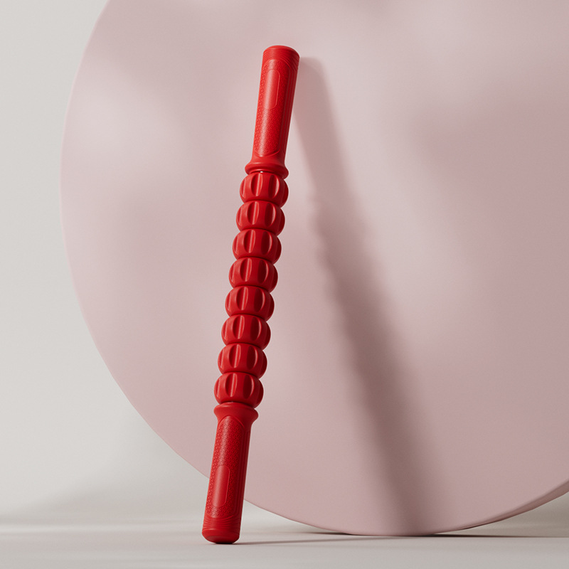 Masaje de relajación muscular de dientes de lobo, rodillos de yoga, piernas delgadas, acondicionamiento físico de la fascia, rodillos de masaje para todo el cuerpo