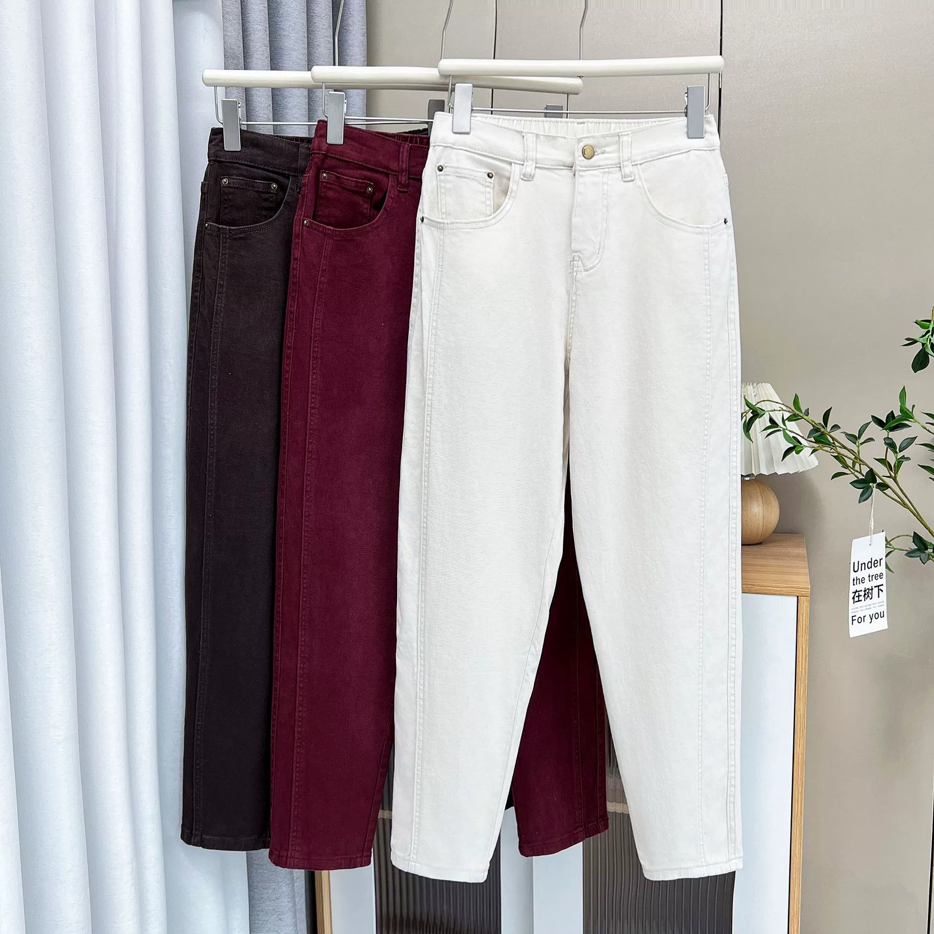 Весенние эластичные джинсовые брюки, для женщин plus size, облегающий крой