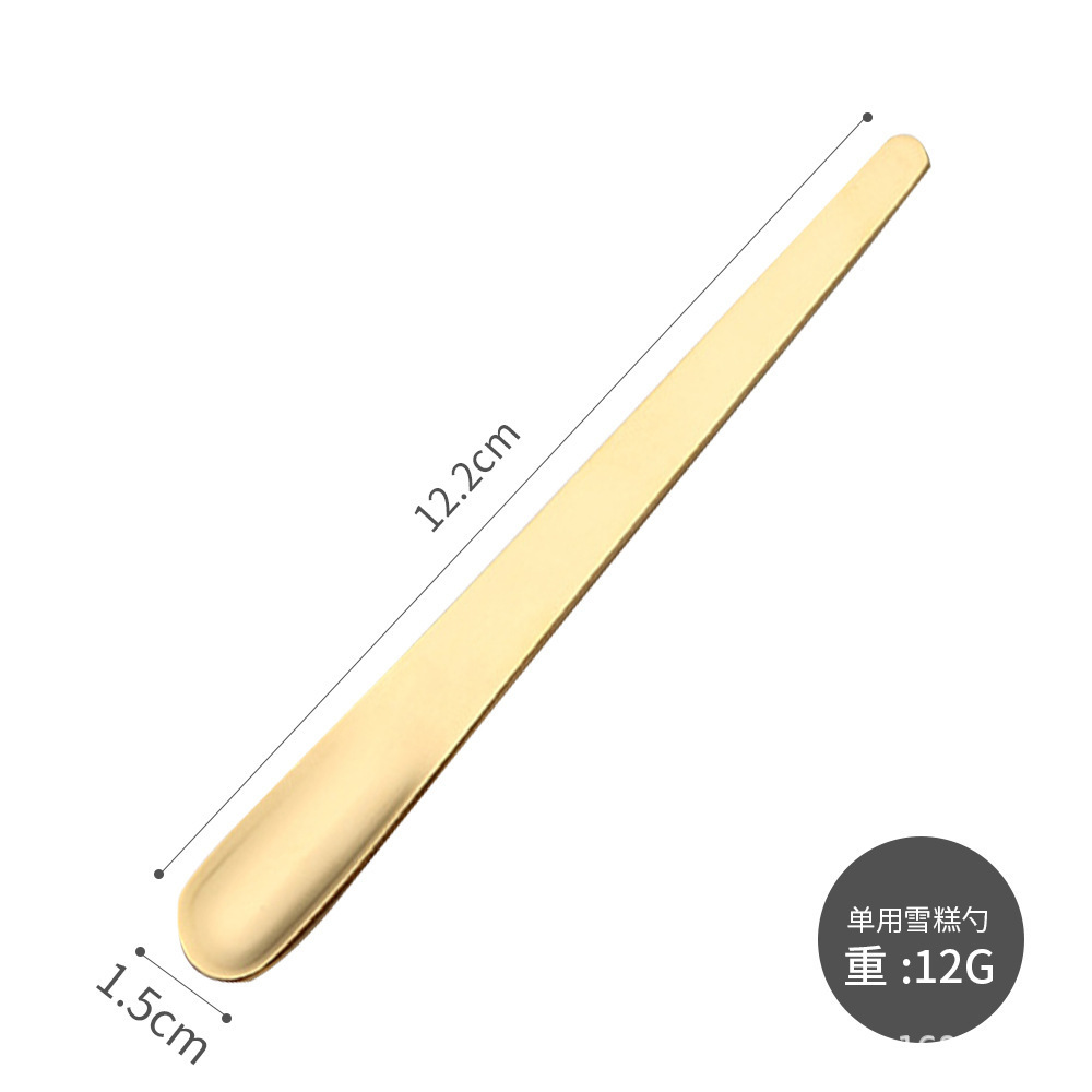 Juego de cubiertos combinados Cygnus de acero inoxidable 304, tenedor para fruta, tenedor para pastel, tenedor para mooncake, brocheta, cuchara para café, base para postre