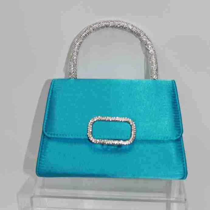 Classic retro silk bag strap