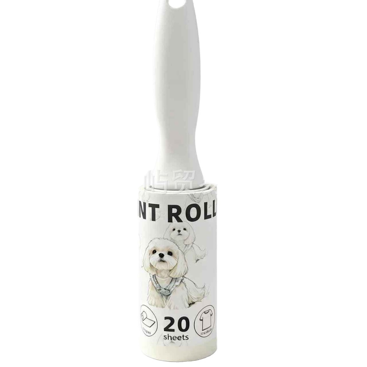 Rodillo transfronterizo adhesivo de pelo tipo desgarrador vertical adhesivo de pelo de gato artefacto mágico de ropa de remoción de pelo papel adhesivo de ceniza adhesivo de pelo