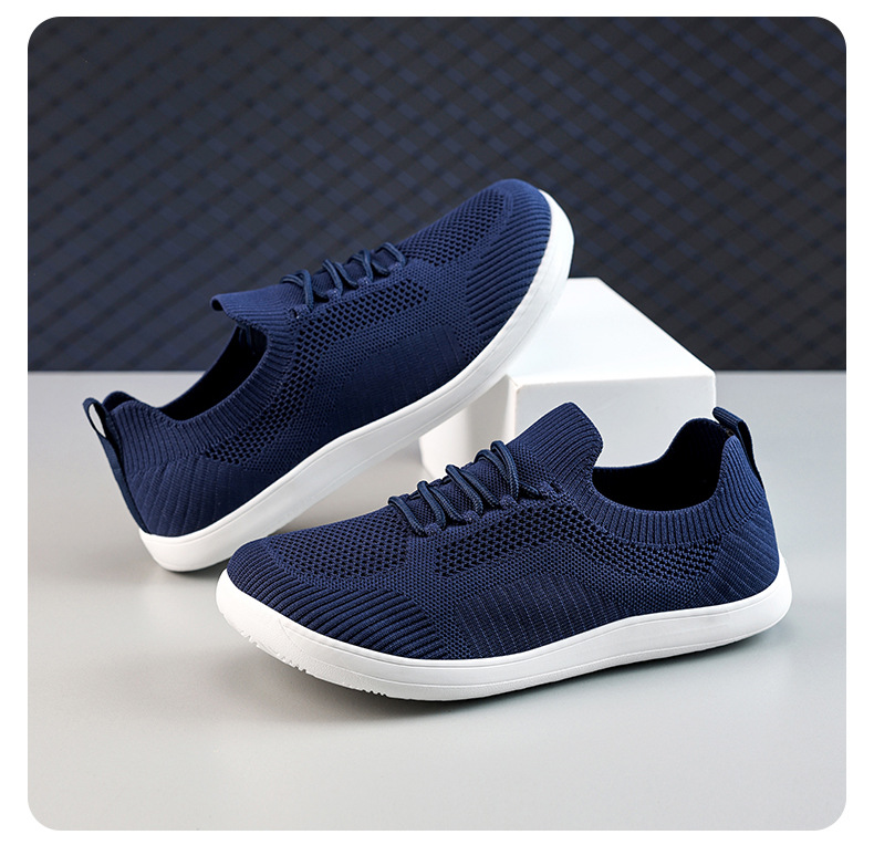 Cross-border Large Size 46 Barefoot Wide-toed Foreign Trade Couple's Mesh Shoes, Breathable Casual Sports Shoes_vogvips.com