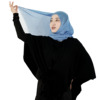 Fashionable universal colored breathable cloak for leisure, decorations, scarf, city style