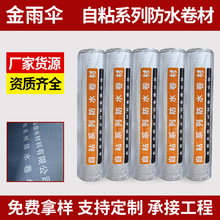 JYSCPS-TS自粘防水卷材高分子工厂房建筑楼顶墙体防水材料防潮