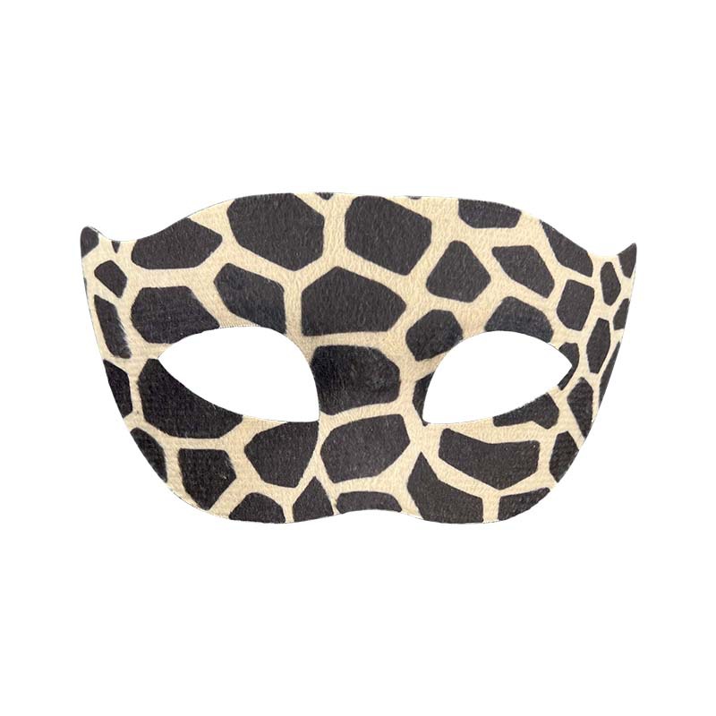 Nueva máscara de estriado animal de Halloween máscara de zebra tigre máscara de girafa máscara de baile