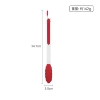 12 inches (silicone)