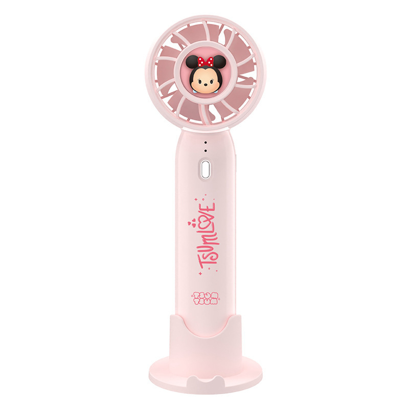 2025 nuevo pequeño ventilador portátil ahumado cuello silencioso viento USB carga de escritorio en stock