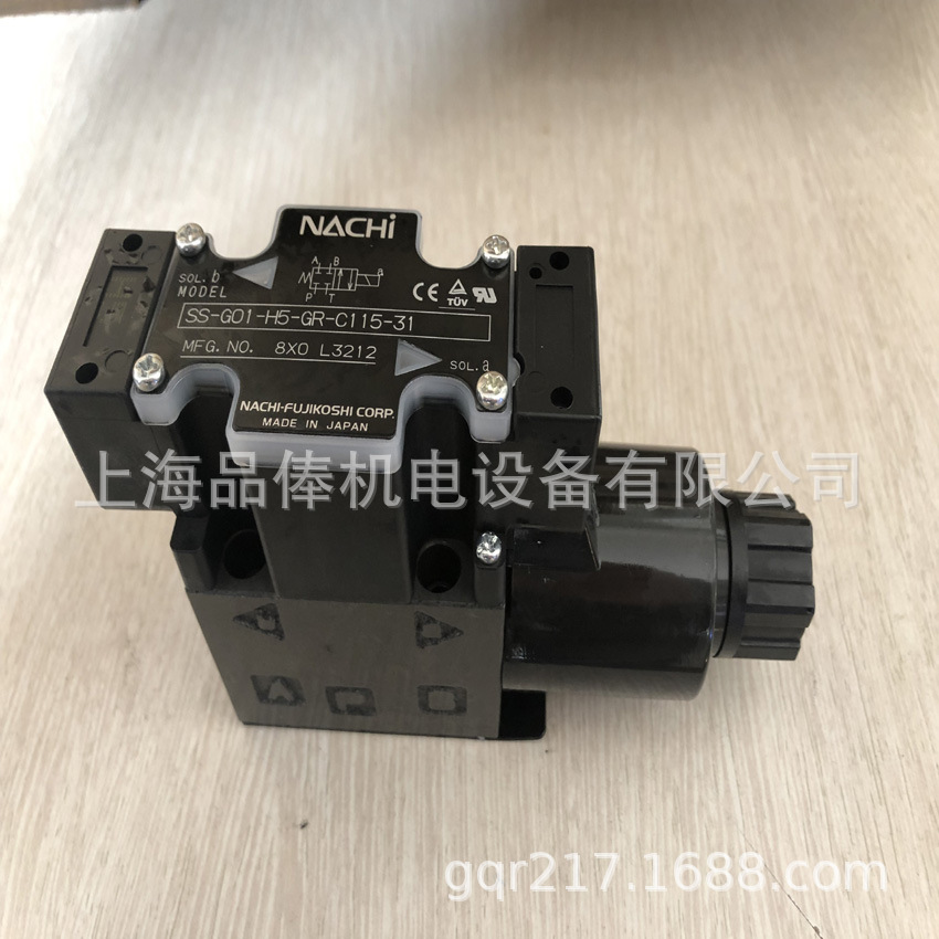 SS-G01-C9-R-C115-E31日本不二越NACHI电磁阀 SLD-G01-C6-C1-G30