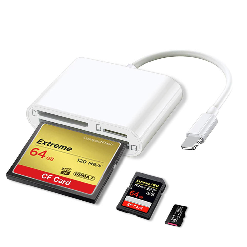애플 SD/TF/CF 카드 리더기 (본체)