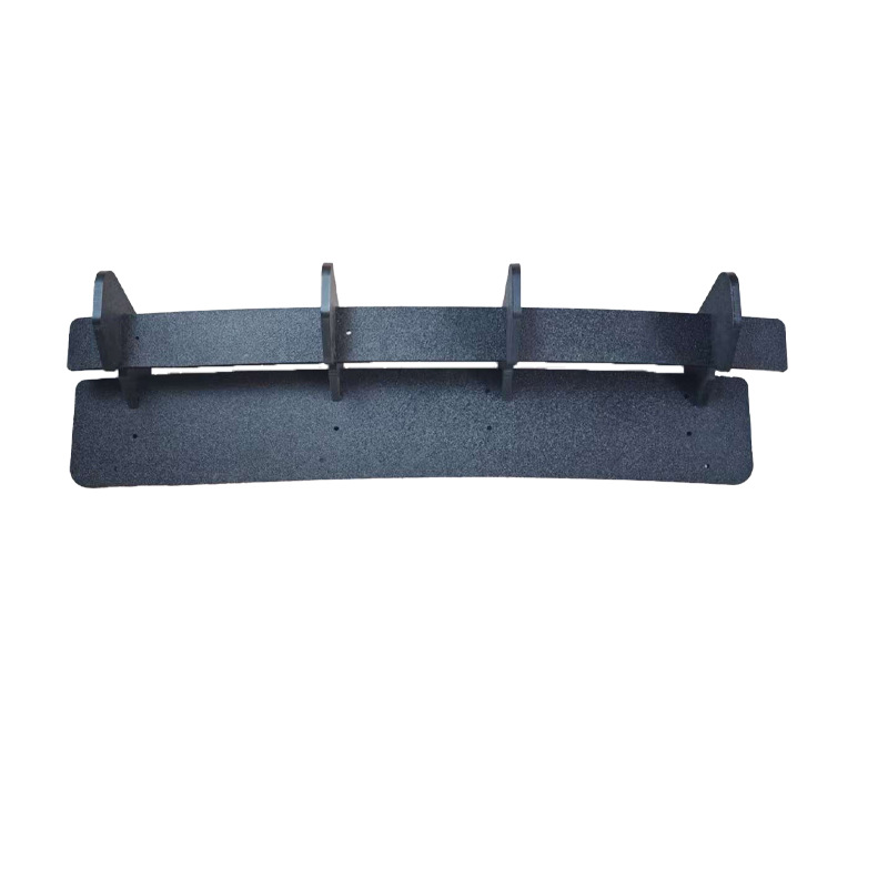 Suitable for Volkswagen Golf 7.5R Thickened 9mm Frosted Rear Lip Air Knife Tail Lip Rear Blade Spoiler Modification