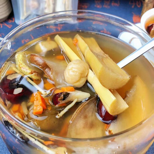 Shangjia Shangyang Sugar Water Material Pack Bamboo Sugar, Mulberry Root Water, Sea Coconut, Pear Soup, Seasonal Sweet Soup Soup Pack Wholesale